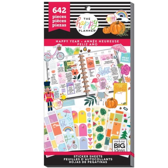 The Happy Planner Other - The Happy Planner- Happy Year Sticker Book